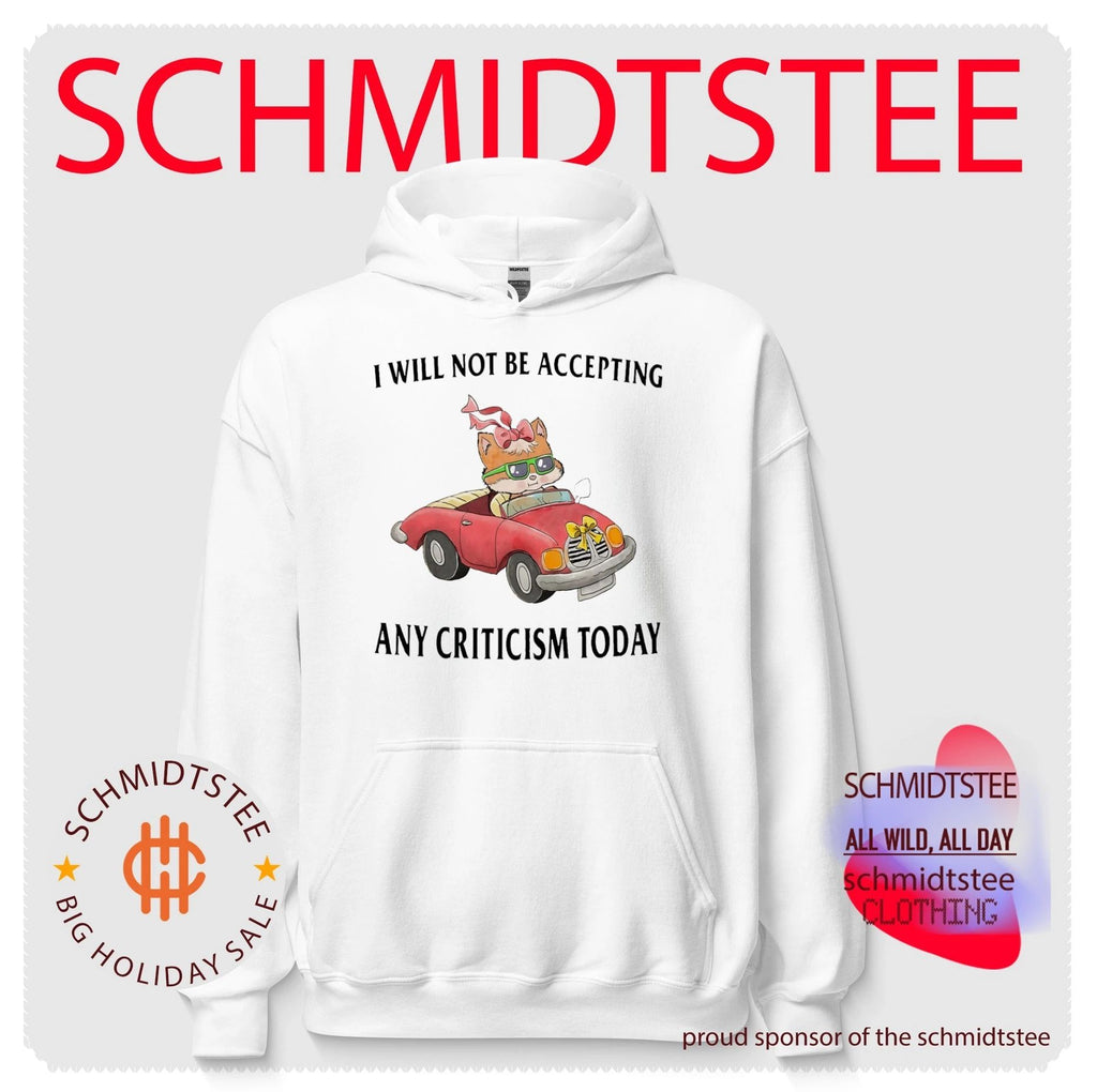 I Will Not Be Accepting Any Criticism Today shirt