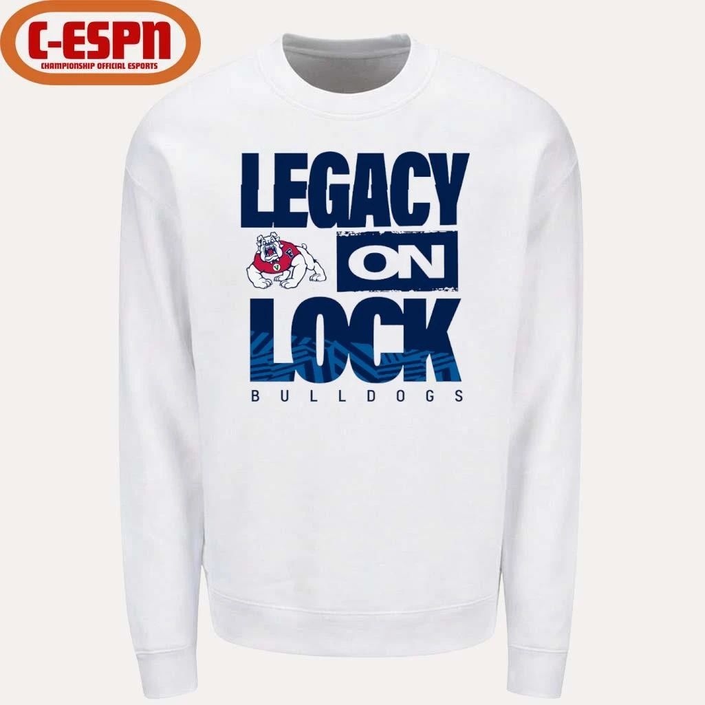 Fresno State Basketball Legacy On Lock Bench T-Shirt