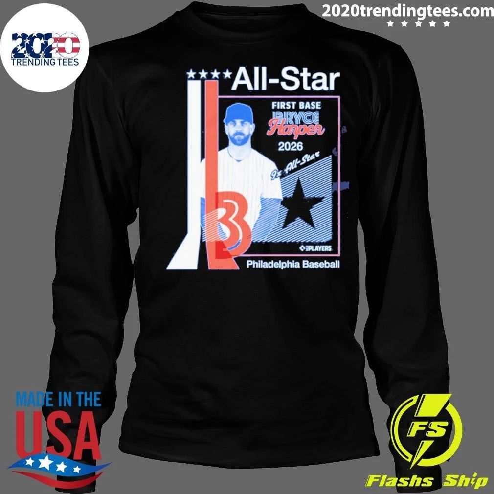 Bryce Harper Philadelphia Phillies 9x All-star 2026 Shirt