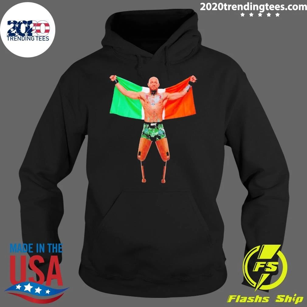 Conor Mcgregor One Minute Man prosthetic leg shirt