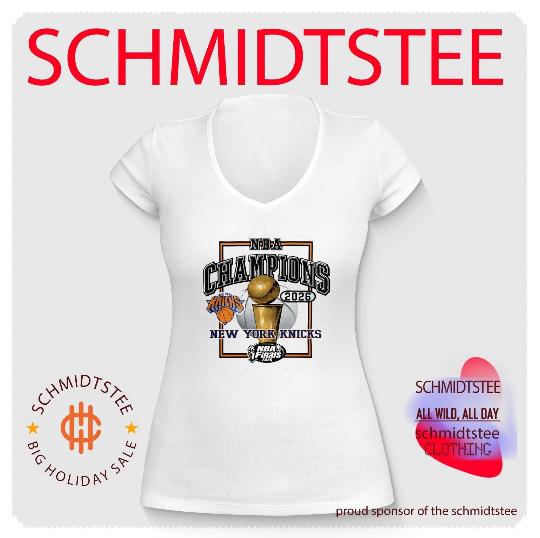 New York Knicks 2026 NBA Cup Champions Basketball Graphic shirt