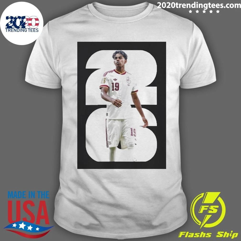 Lamine Yamal Spain Football World Cup 2026 Soccer Tee Shirt