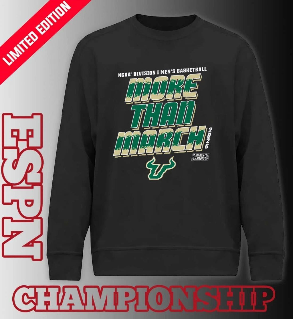 South Florida Men’s Basketball More Than March 2026 Shirt