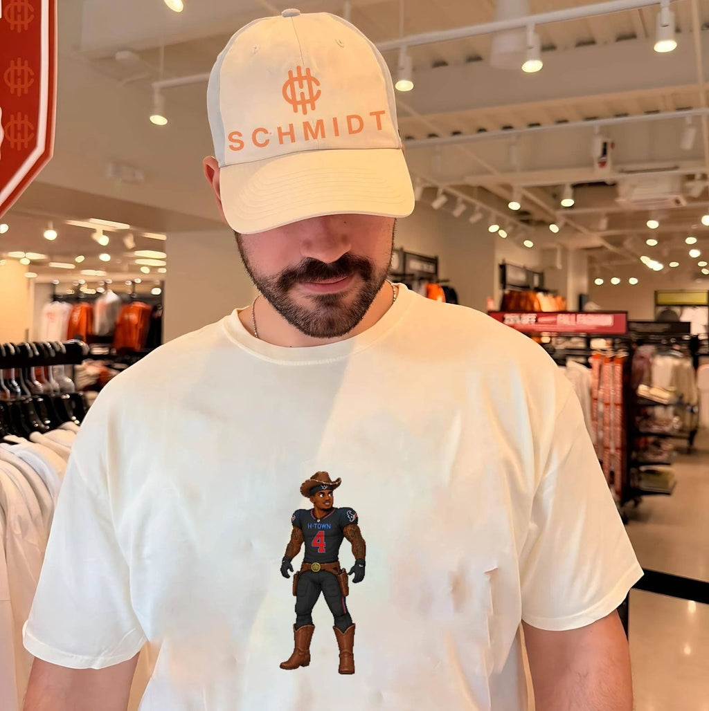 Woody the Outlaw Houston Texans Quarterback 8-bit games shirt
