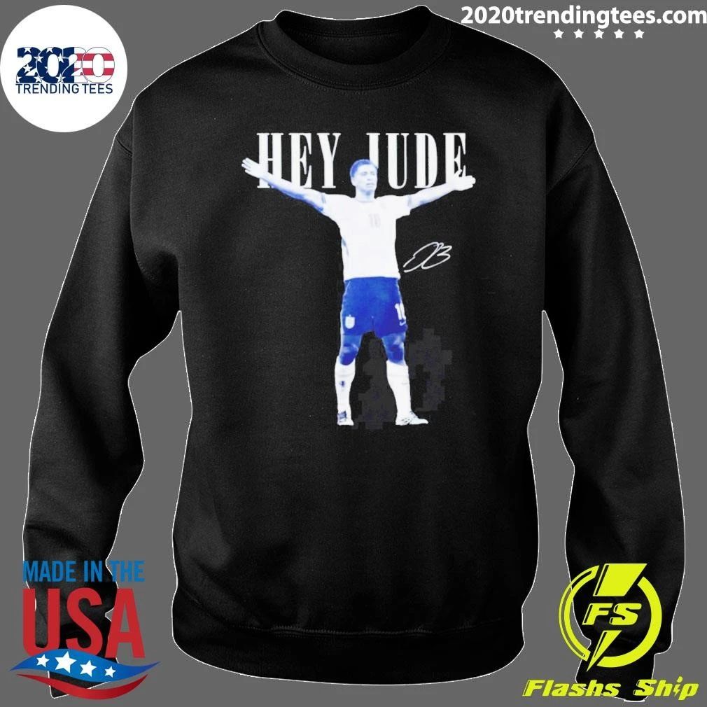 Jude Bellingham Hey Jude England signature shirt