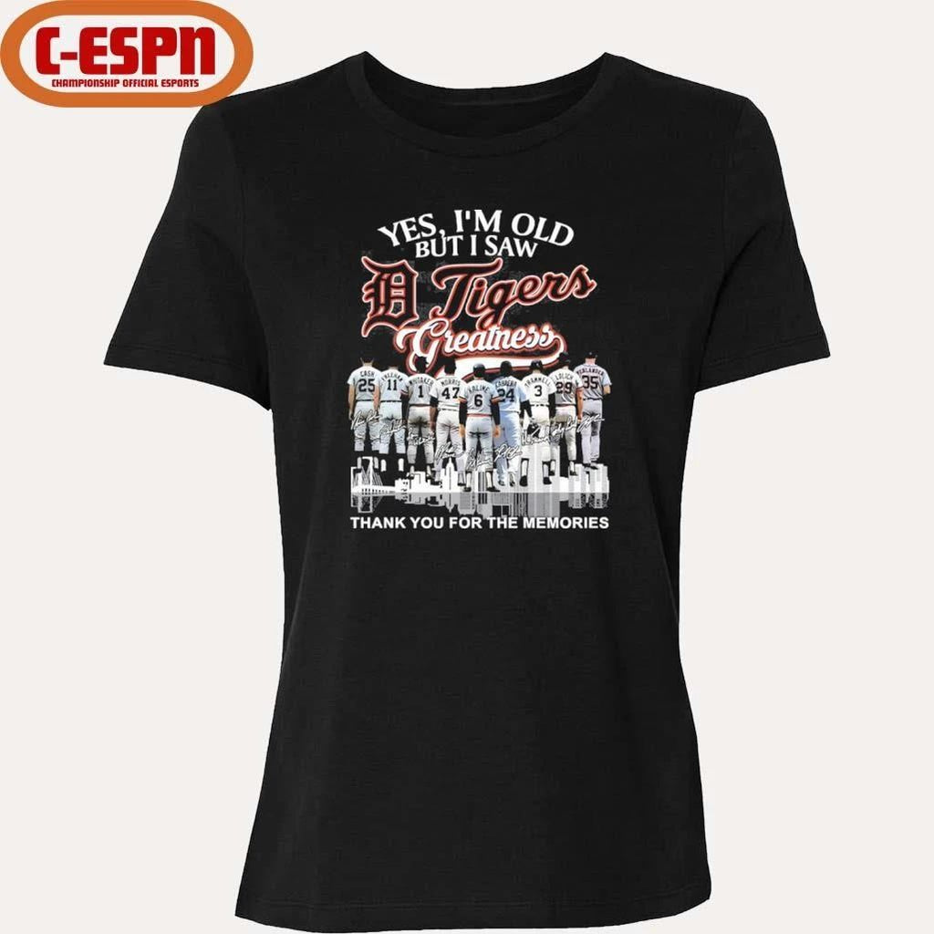 Yes, I’m Old But I Saw Detroit Tigers Greatness For Fan T-Shirt
