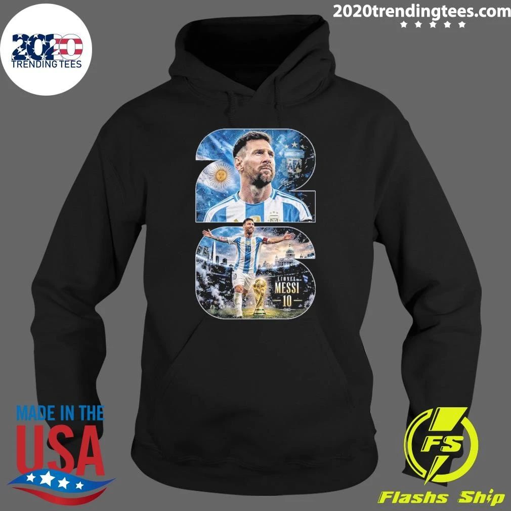 Messi World Cup 2026 Argentina Shirt