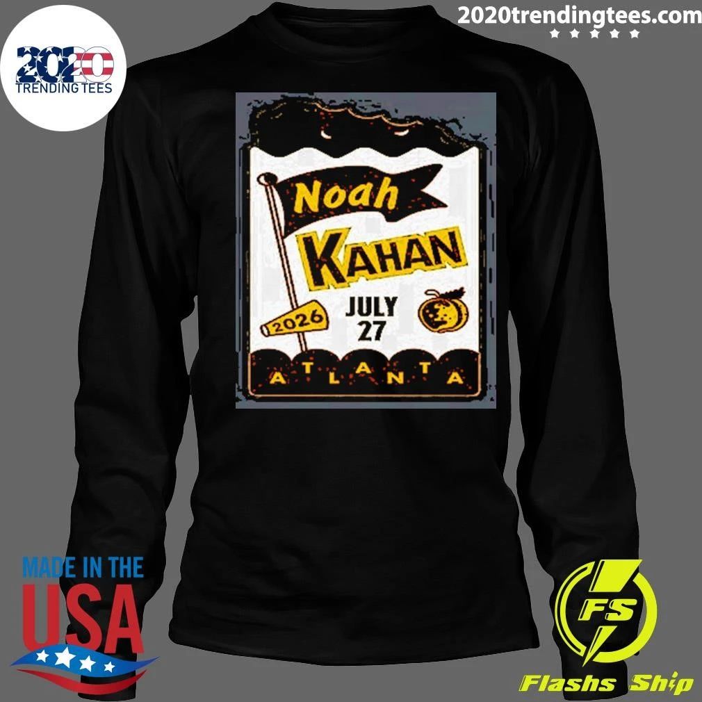 Noah Kahan July 27 2026 Truist Park, Atlanta, Ga Shirt