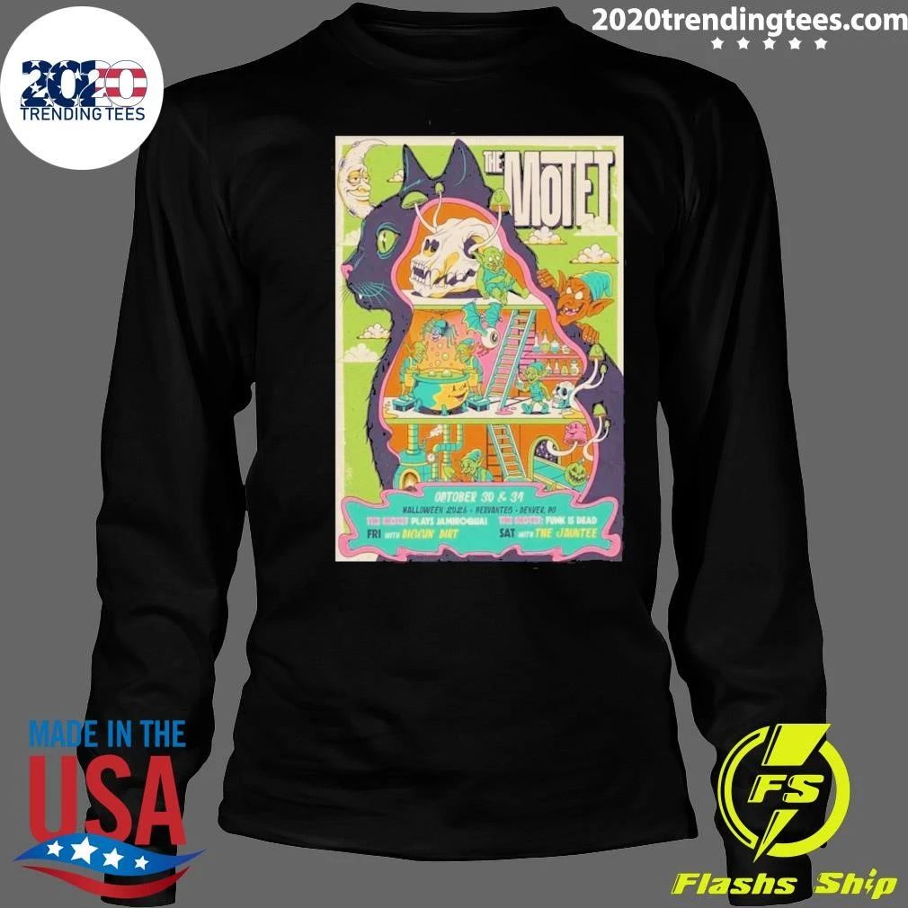 The Motet Denver CO October 30-31 Halloween 2026 Shirt