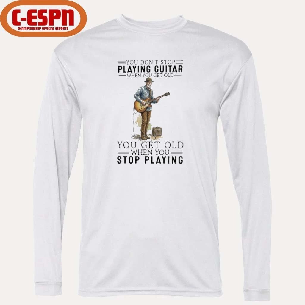Grandpa Don’t Stop Playing Guitars Shirt