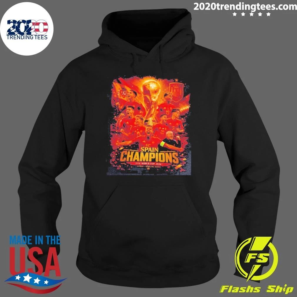 World Cup 2026 Spain World Champions Vintage Shirt