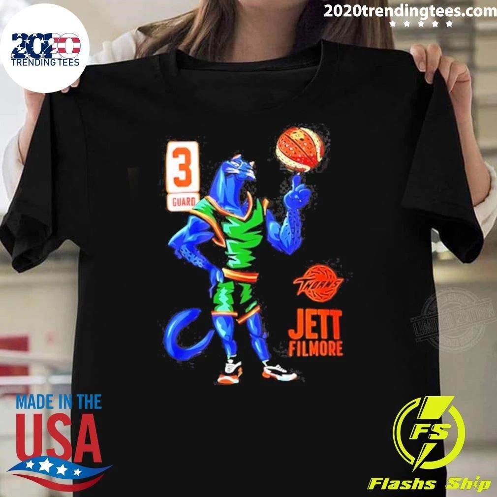 Jett Filmore 3 Guard Thorns Basketball Shirt