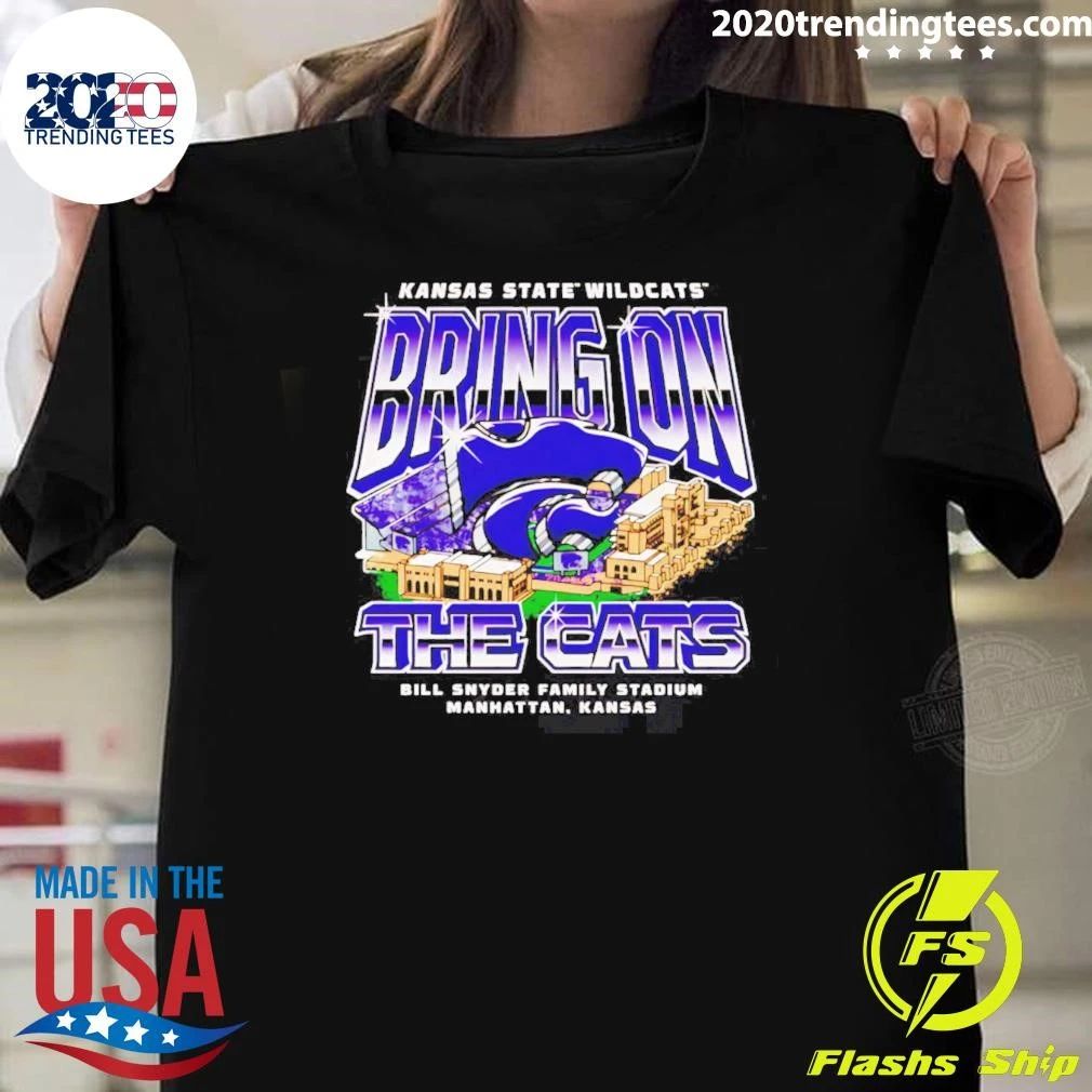 K-State Football Bring on the Cats Vintage shirt