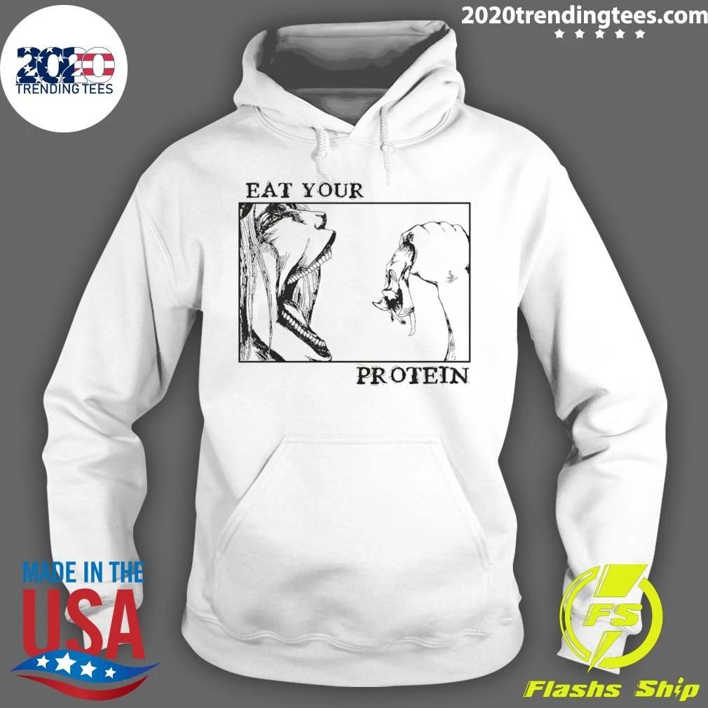 Attack On Titan Eat Your Protein Anime Shirt