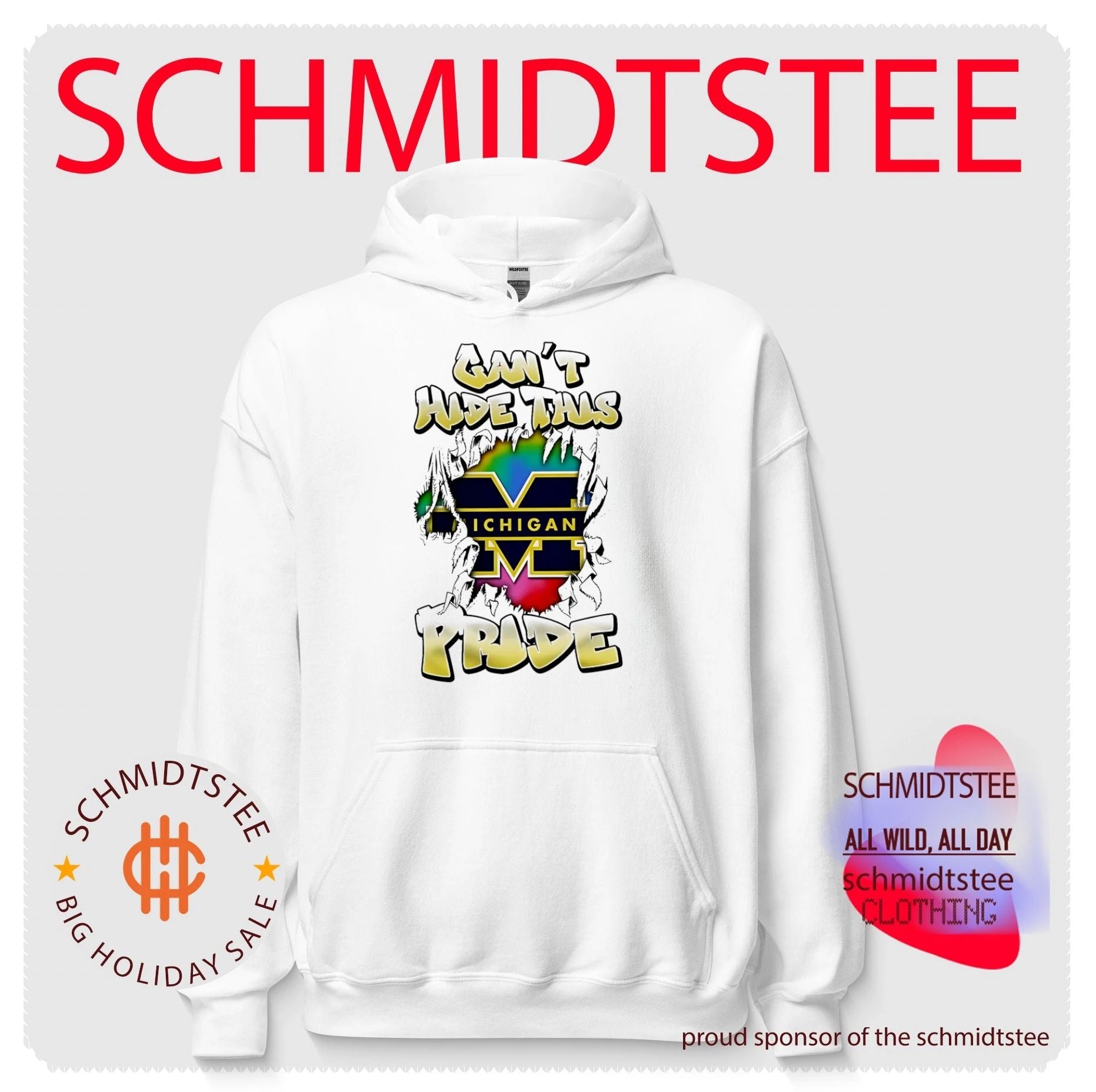 Michigan Wolverines can’t hide this pride logo shirt