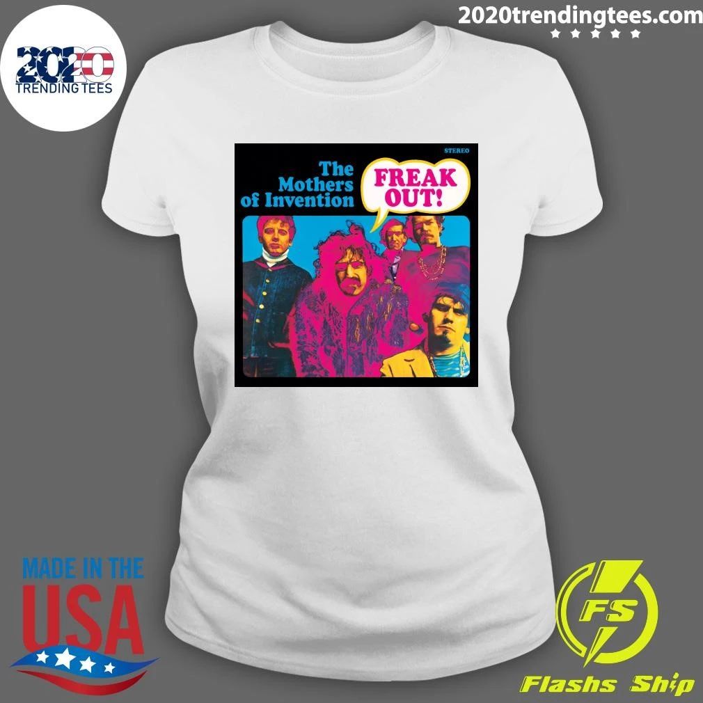 Frank Zappa On This Day in 1966, The Mothers of Invention Released Freak Out Shirt