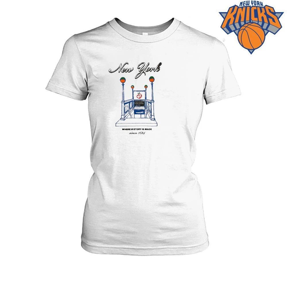 Knicks Champions NBA 2026 Subway Station Shirt