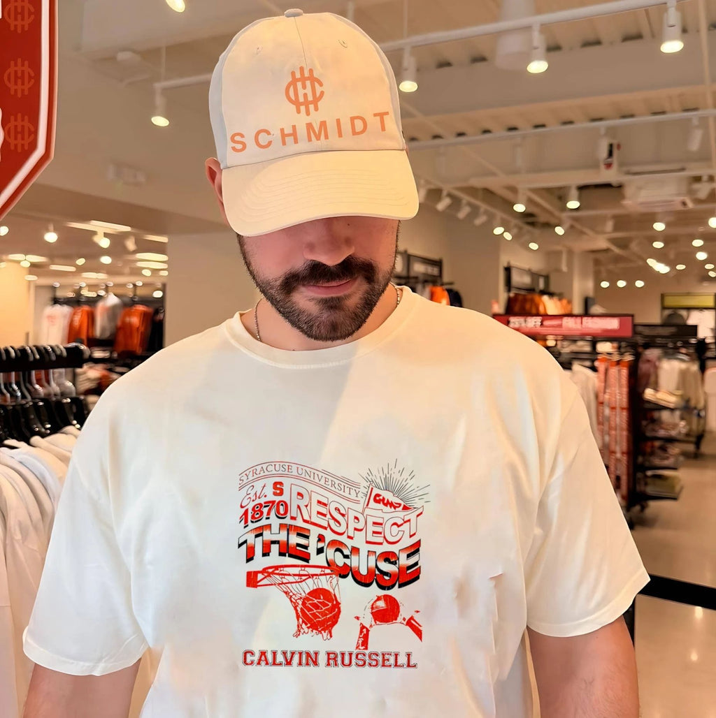 Syracuse University Respect the cuse Calvin Russell Est 1870 shirt