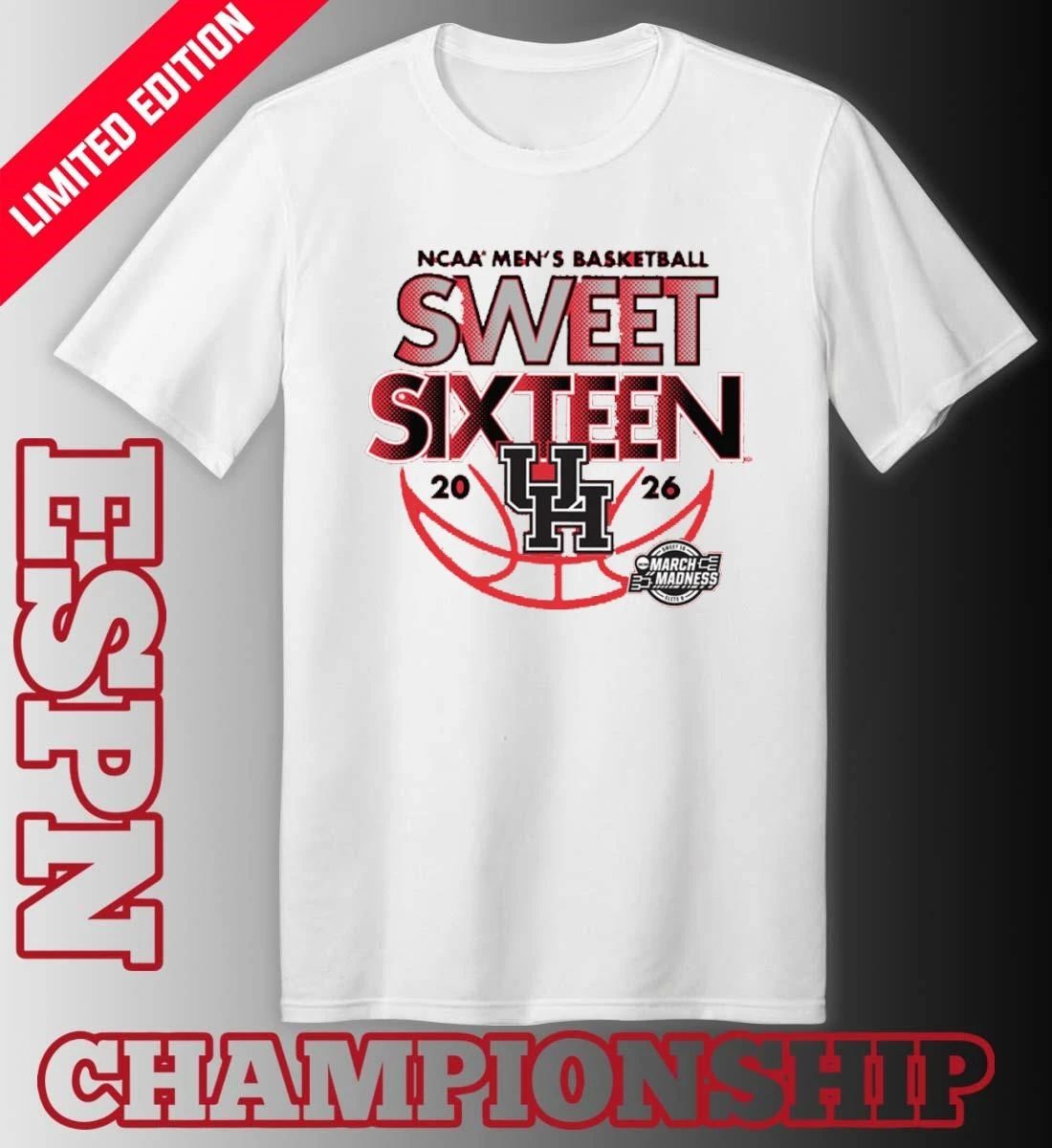 Sweet Sixteen 2026 Houston NCAA Men’s Basketball Shirt