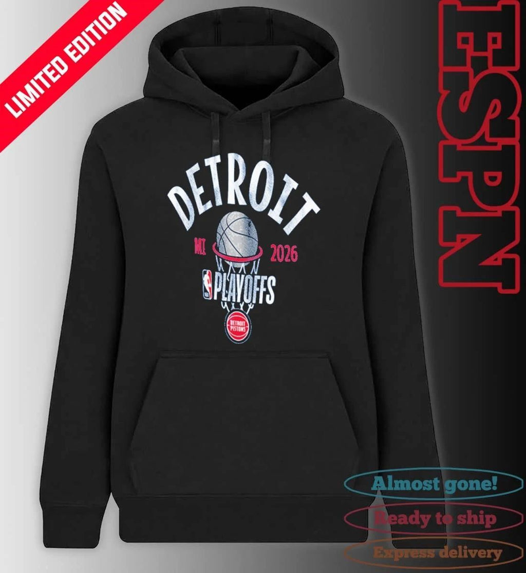 Detroit Pistons 2026 Playoff Bound Shirt