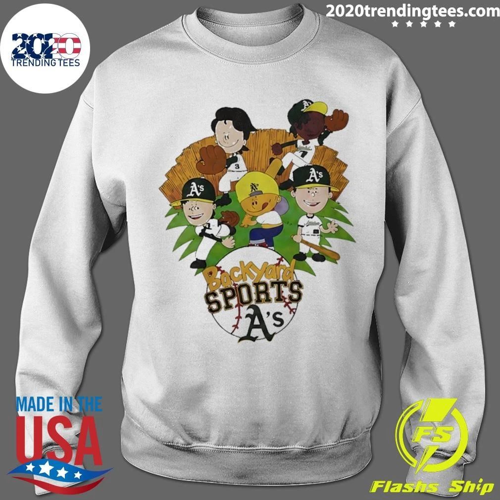 Backyard Sports Oakland Athletics Mlb Graphic Shirt