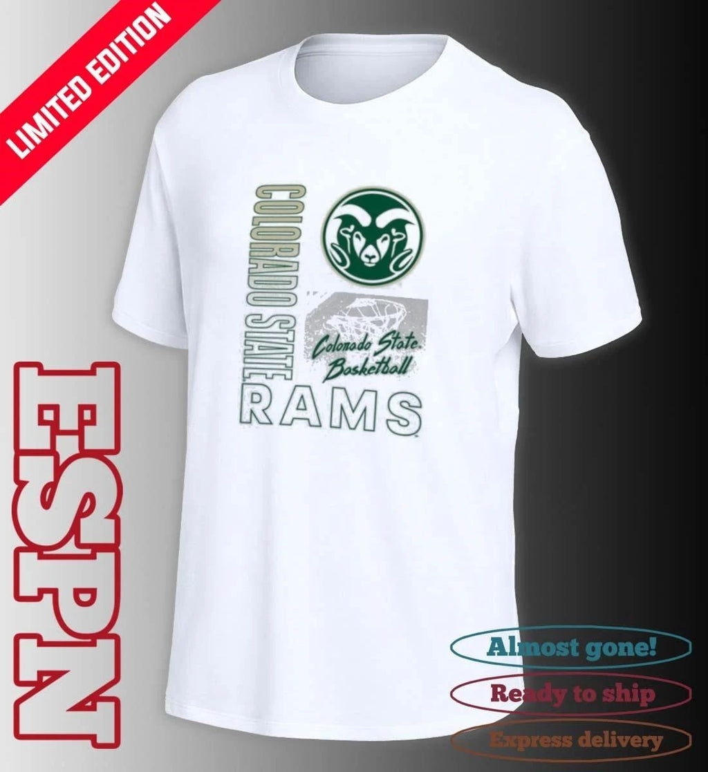 Colorado State Rams Basketball NCAA Bench T-Shirt