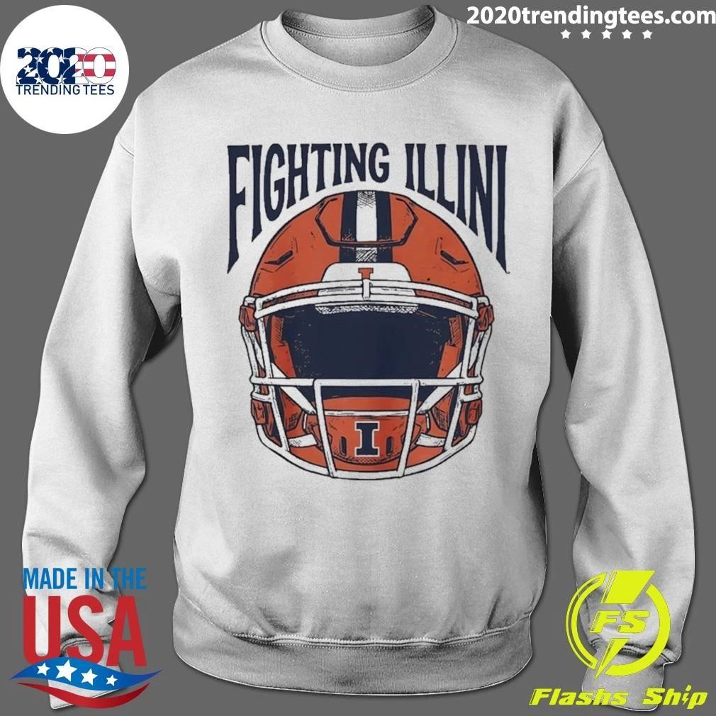 Illinois Fighting Illini Football Helmet 2026 Shirt