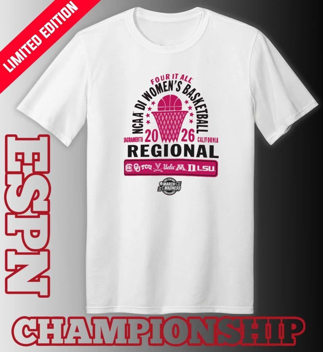 2026 NCAA DI Women’s Basketball Regional – Sacramento Shirt