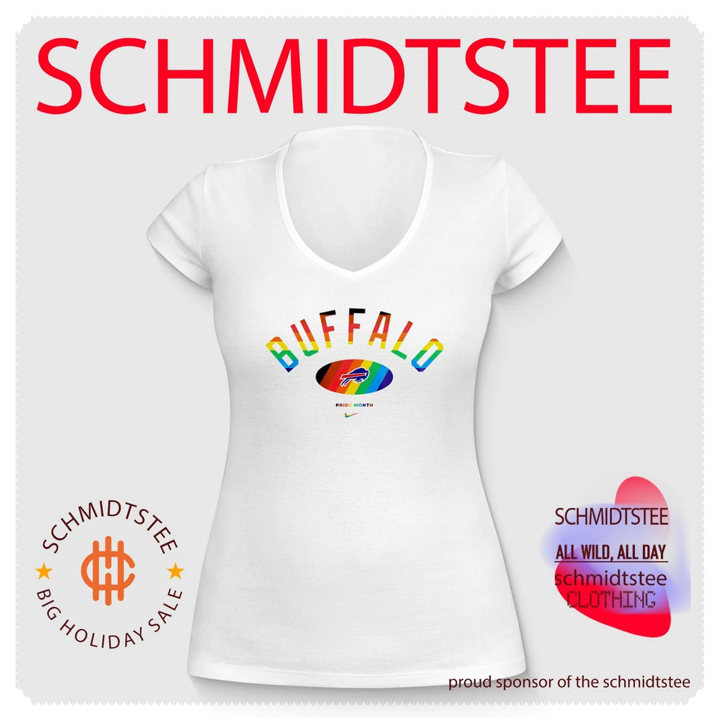 Buffalo Bills Pride Month Rainbow logo shirt