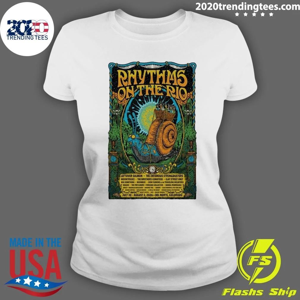Rhythms On The Rio In Del Norte Co On Jul 30-aug 2 2026 Event Poster Shirt