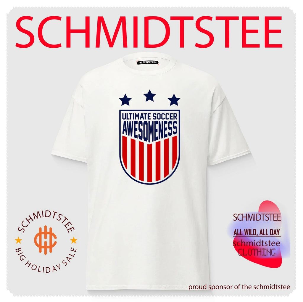 Ultimate Soccer Awesomeness logo shirt