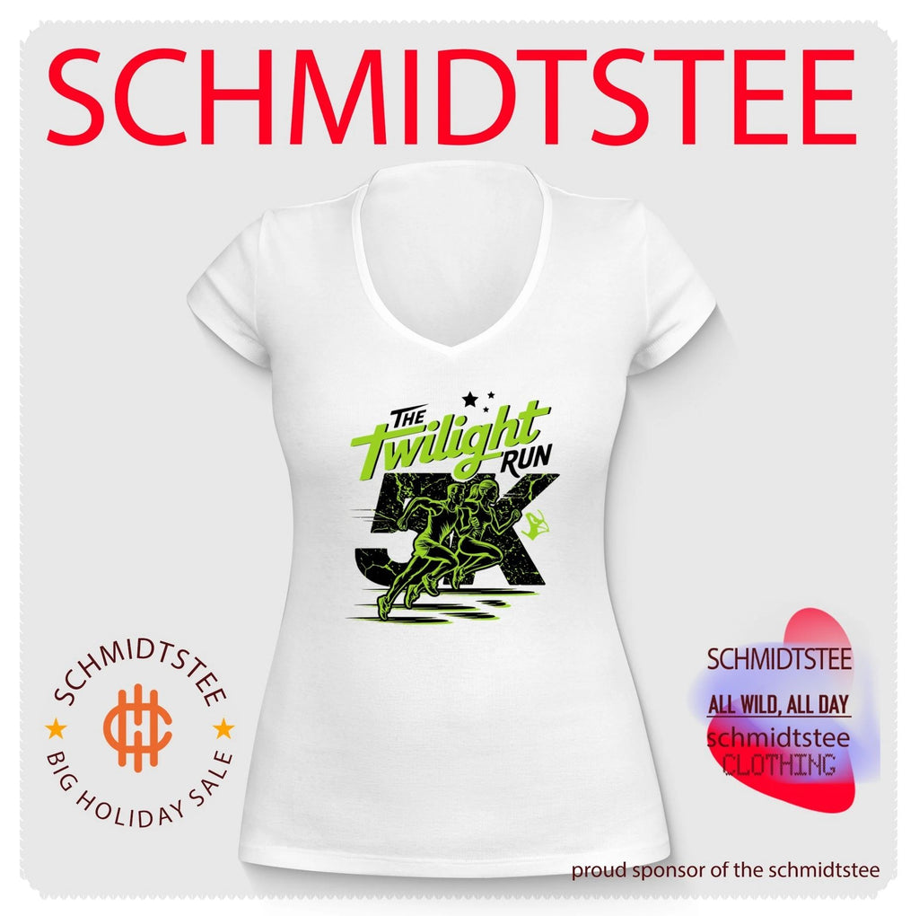 The Twilight Run 5K event logo shirt