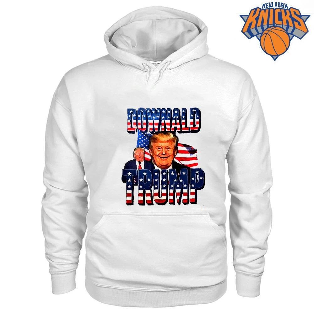 Downald Trump American Flag Funny Graphic Shirt (1)