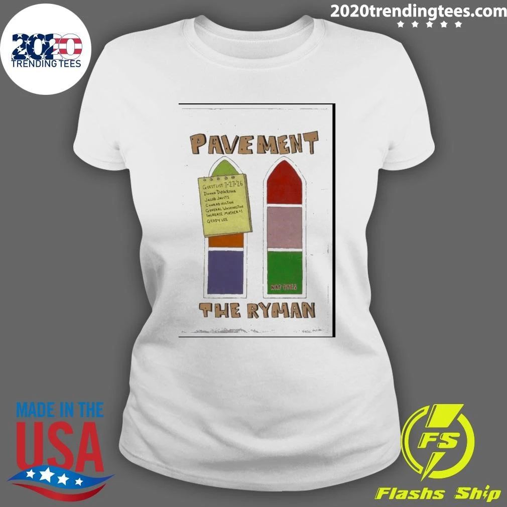 Pavement Nashville 2026 Shirt