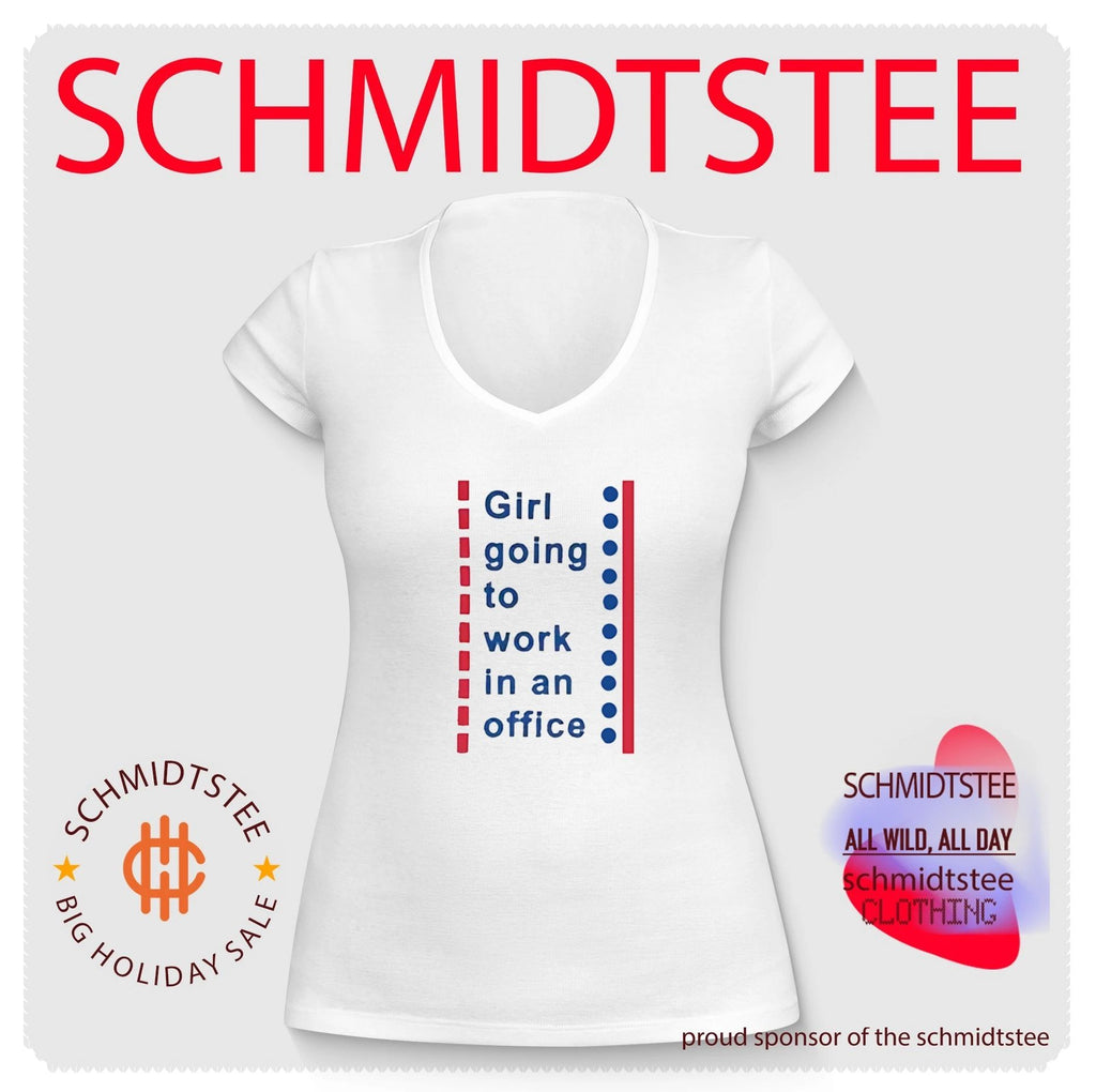 Girl Going to Work in an Office corporate life shirt