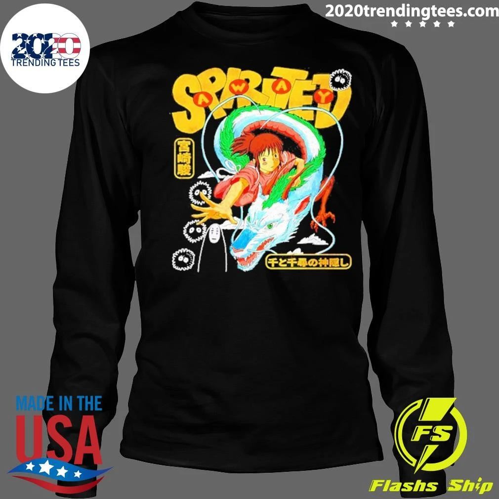 Spirited Away Chihiro And Haku Dragon Shirt