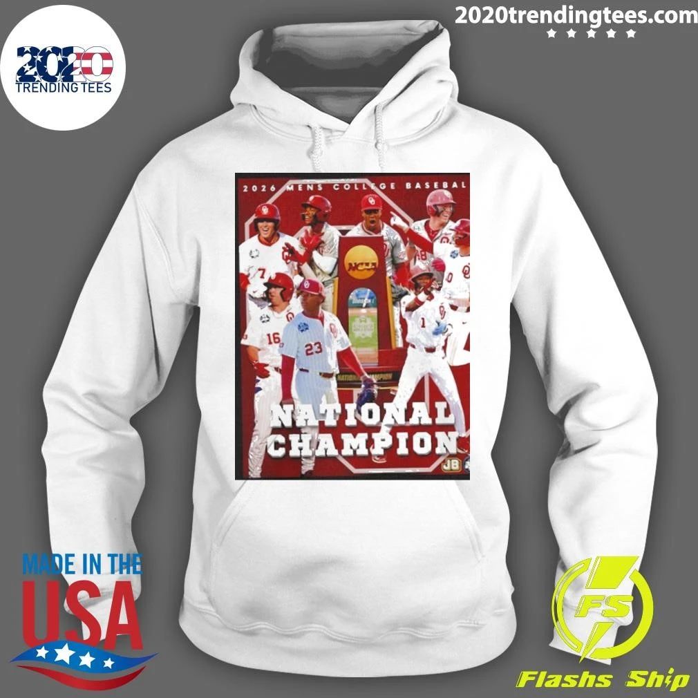 Oklahoma Sooners Mcws National Champions Poster 2026 Shirt