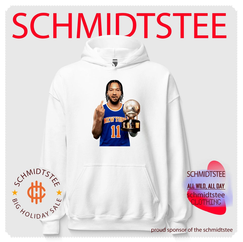 Jalen Brunson New York Knicks smoking and trophy shirt