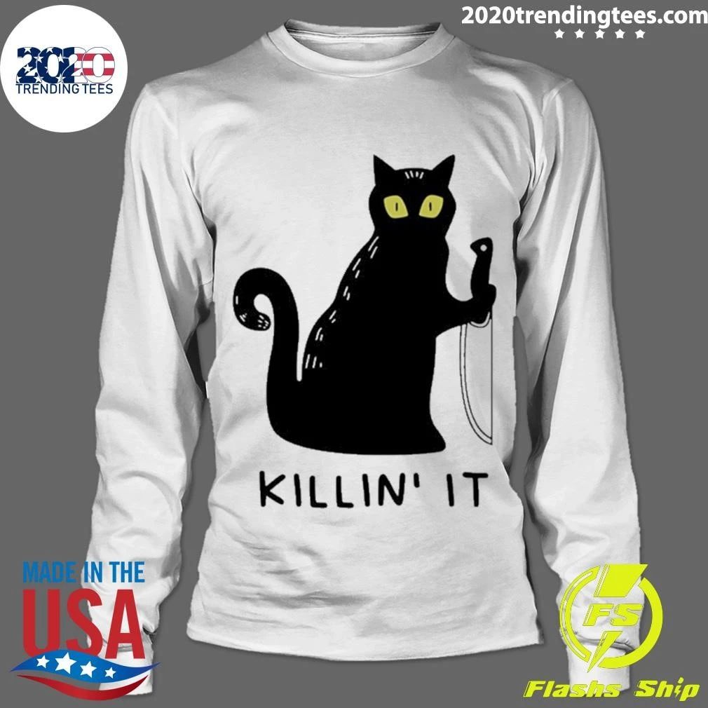 Cat Halloween Killin’ It Shirt