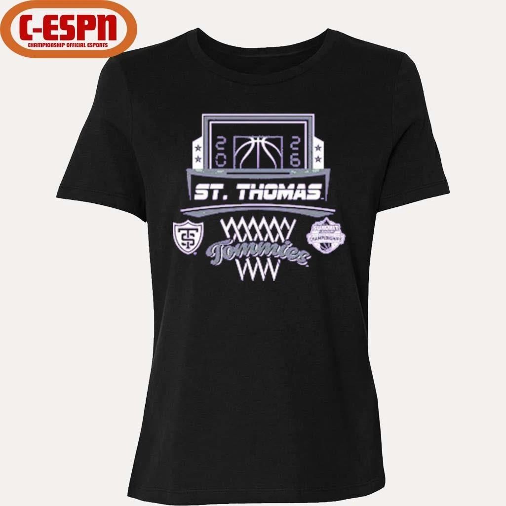 St Thomas Tommies Basketball 2026 The Summit League Championship Shirt