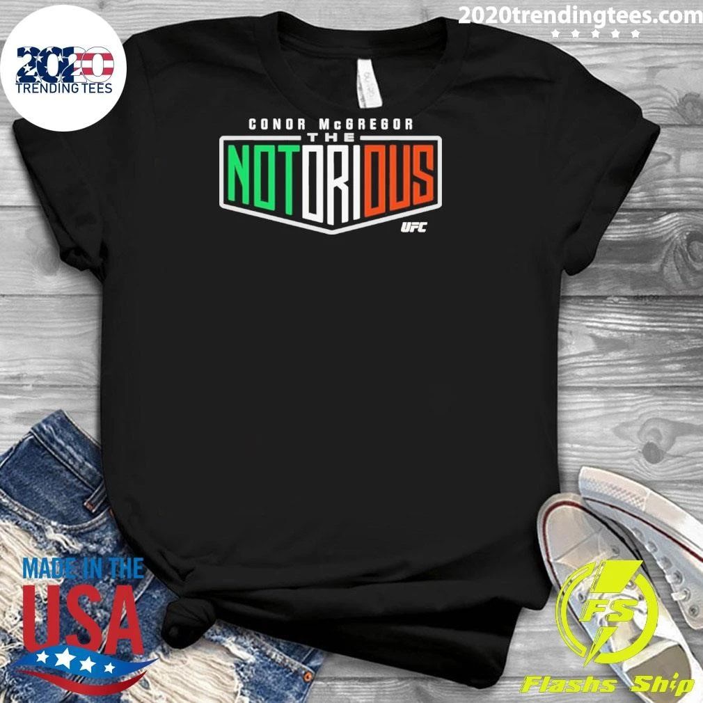 Conor Mcgregor Ufc Notorious Flag Shirt