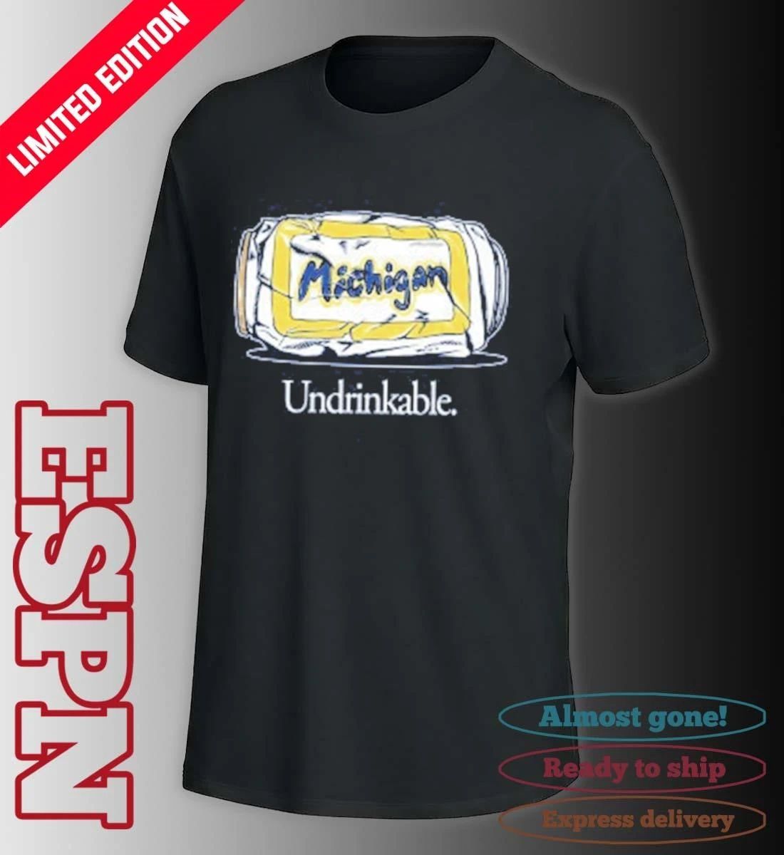 Undrinkable Michigan Men’s Basketball 2026 National Champions Shirt