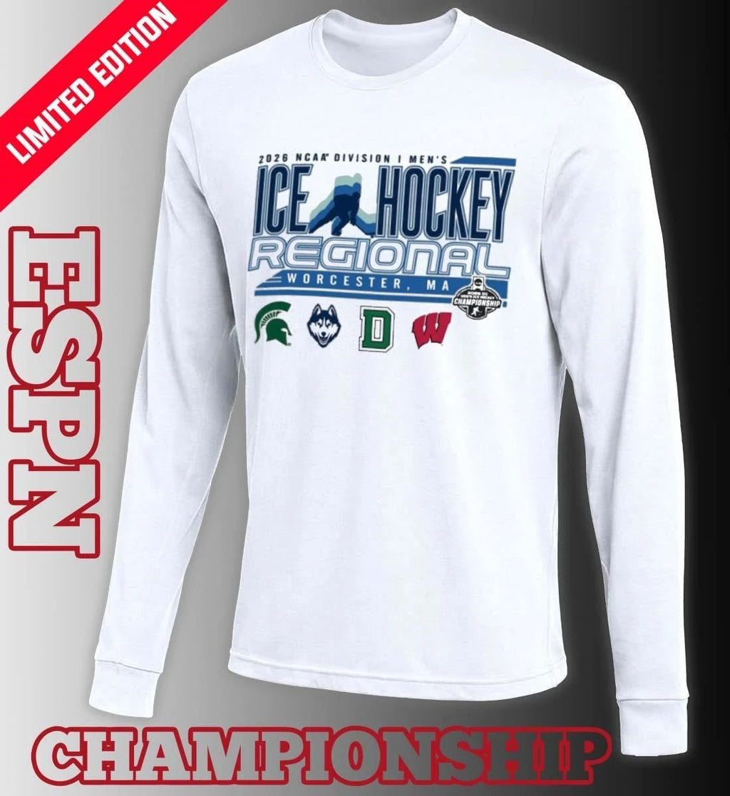 2026 NCAA DI Men’s Ice Hockey Regional – Worcester, MA T-Shirt