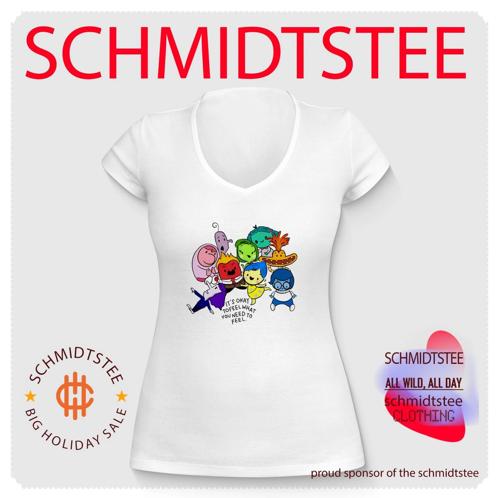 Inside Out Characters It Is Okay to Feel What You Need to Feel shirt
