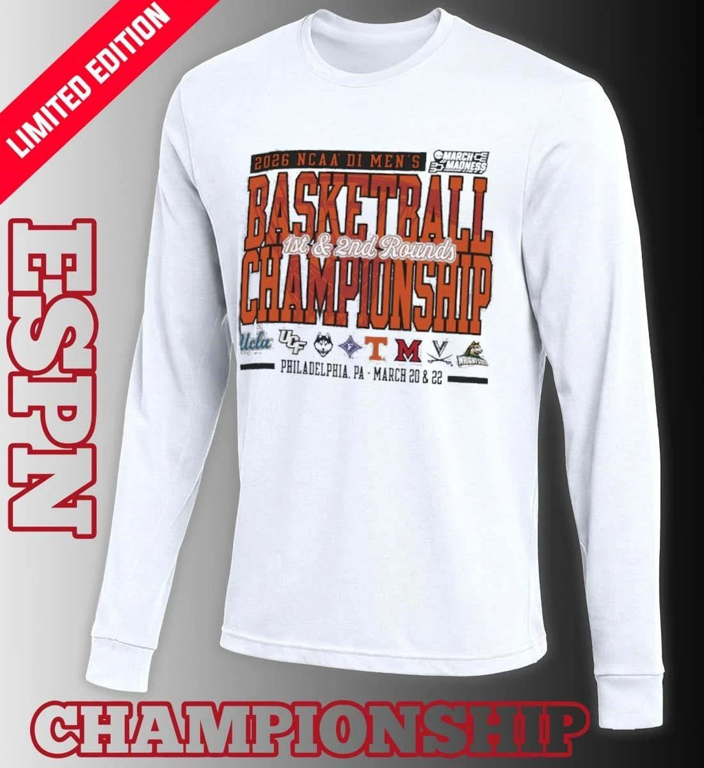Philadelphia, PA 2026 NCAA DI Men’s Basketball Championship – March 20 & 22 T-Shirt