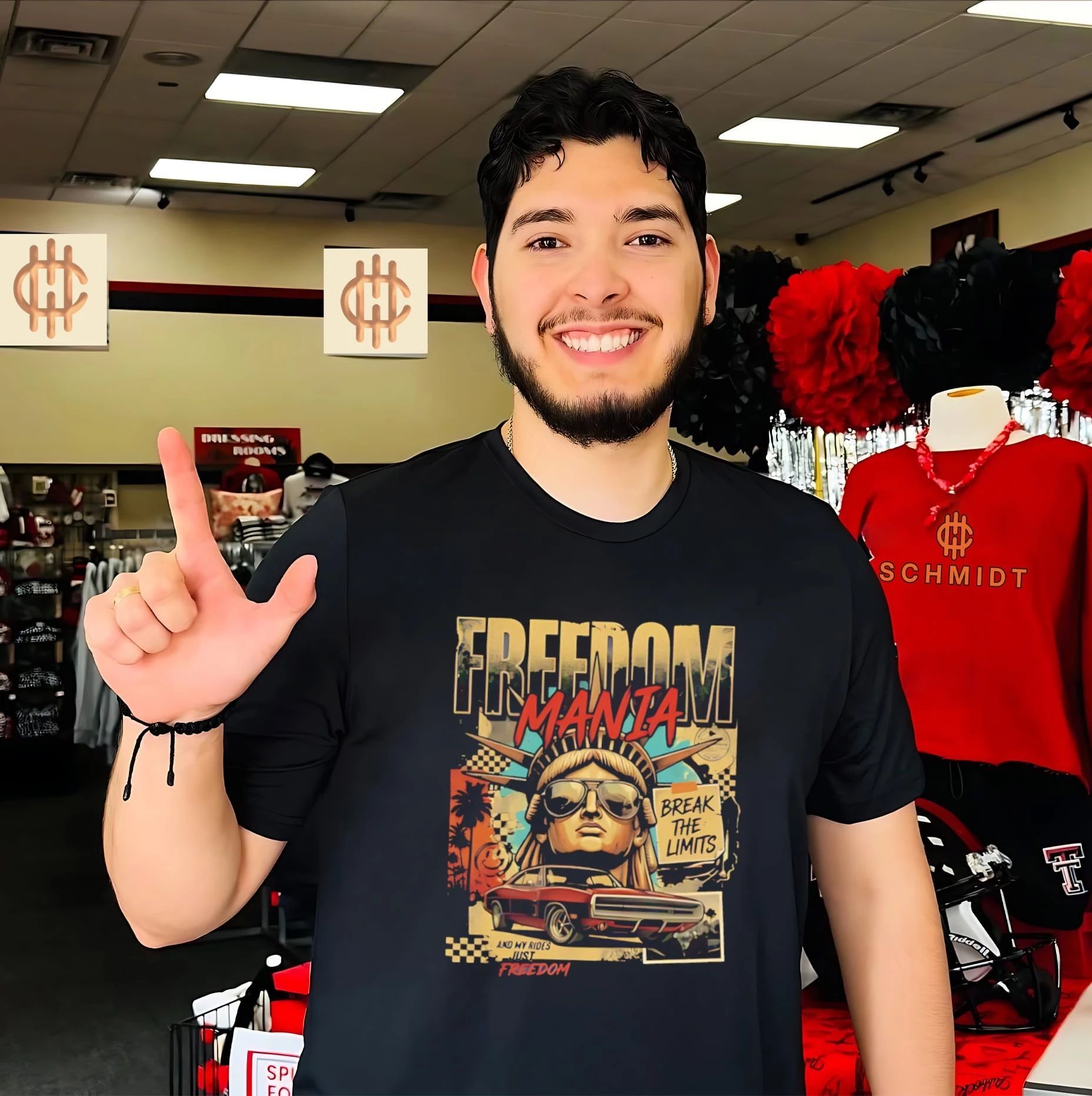 Freedom Mania break the limits vintage shirt