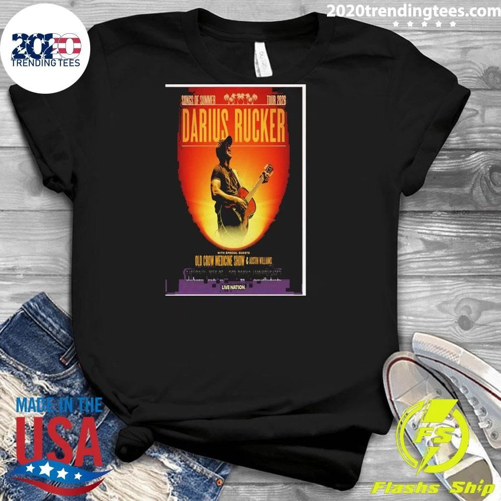 Darius Rucker live at Red Rocks Amphitheatre on July 25, 2026 Shirt