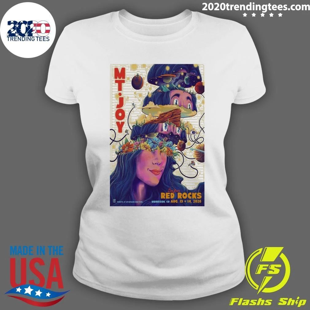 Mt. Joy Red Rocks 2026 Shirt