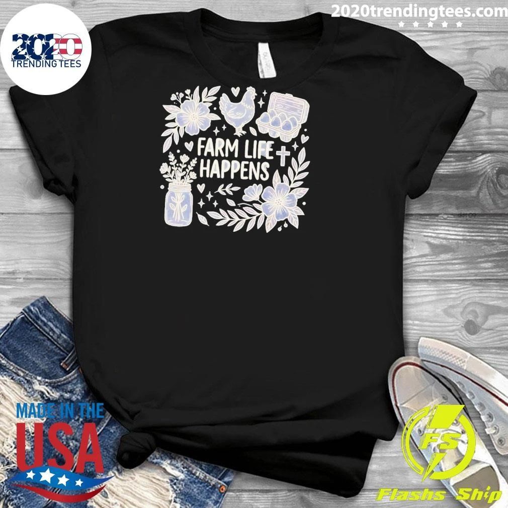 Farm Life Happens Vintage Shirt