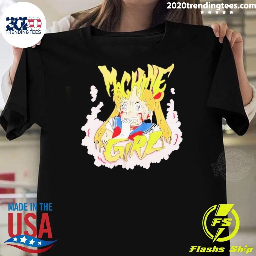 Machine Girl Sailor Moon Shirt